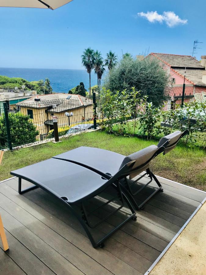 Agriturismo Le Pale 2 Swimming Pool And Parking Bogliasco Bagian luar foto
