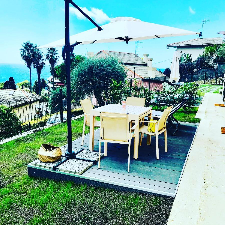 Agriturismo Le Pale 2 Swimming Pool And Parking Bogliasco Bagian luar foto