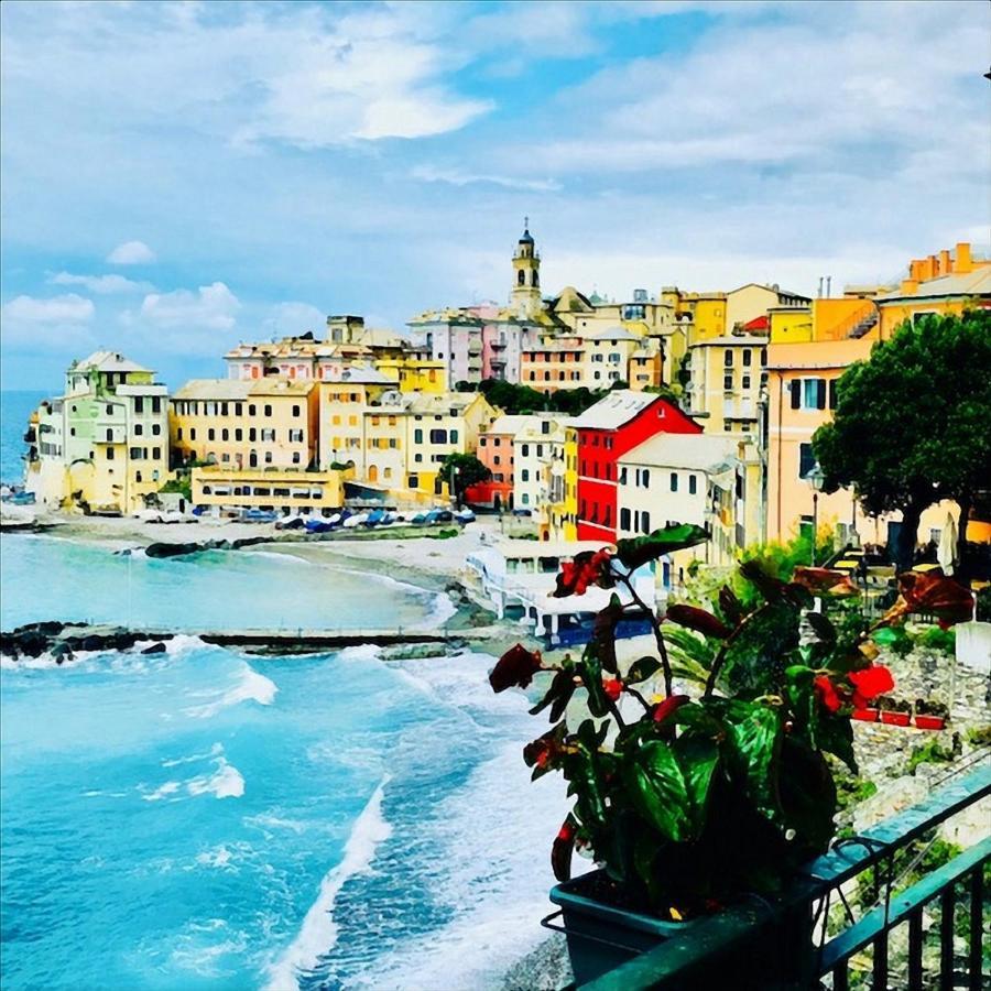 Agriturismo Le Pale 2 Swimming Pool And Parking Bogliasco Bagian luar foto