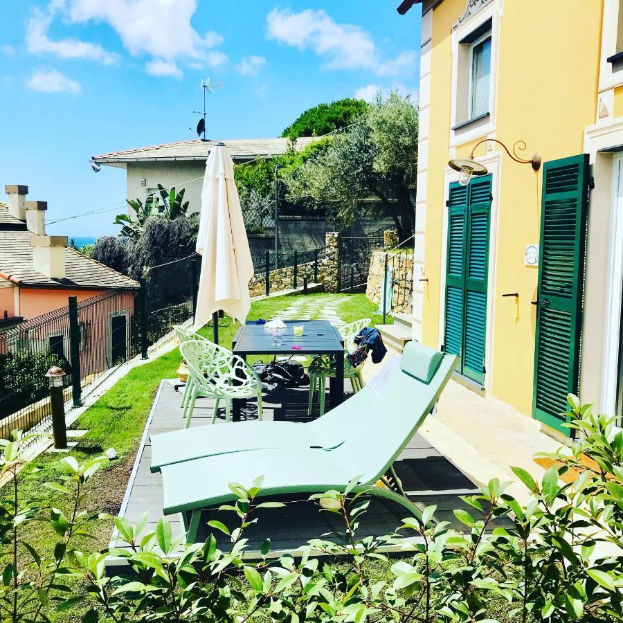 Agriturismo Le Pale 2 Swimming Pool And Parking Bogliasco Bagian luar foto