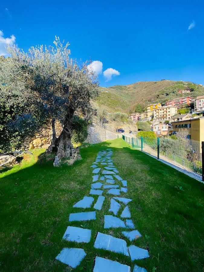 Agriturismo Le Pale 2 Swimming Pool And Parking Bogliasco Bagian luar foto